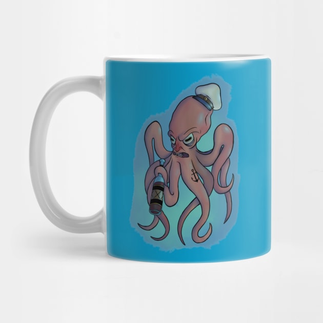 Drunken Octopus by Infected_Individual_Productions